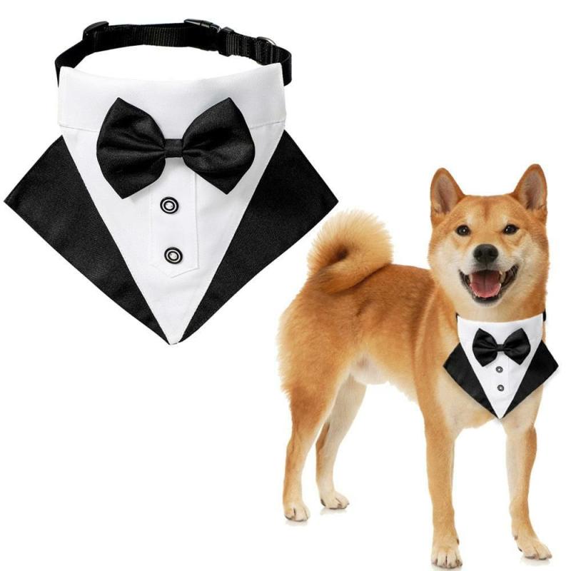 Animals Daper Dog Tuxedo Bandana | S | Dogs Animals (C-E) Animals