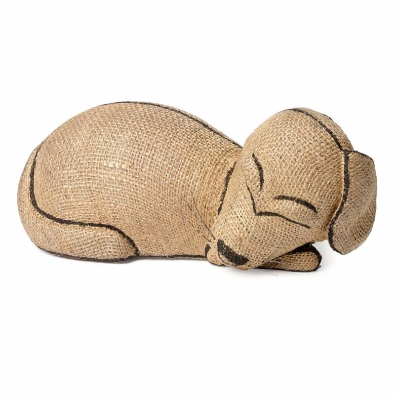 Animals Dog Door Stop in Burlap | Dogs Animals (C-E) Animals