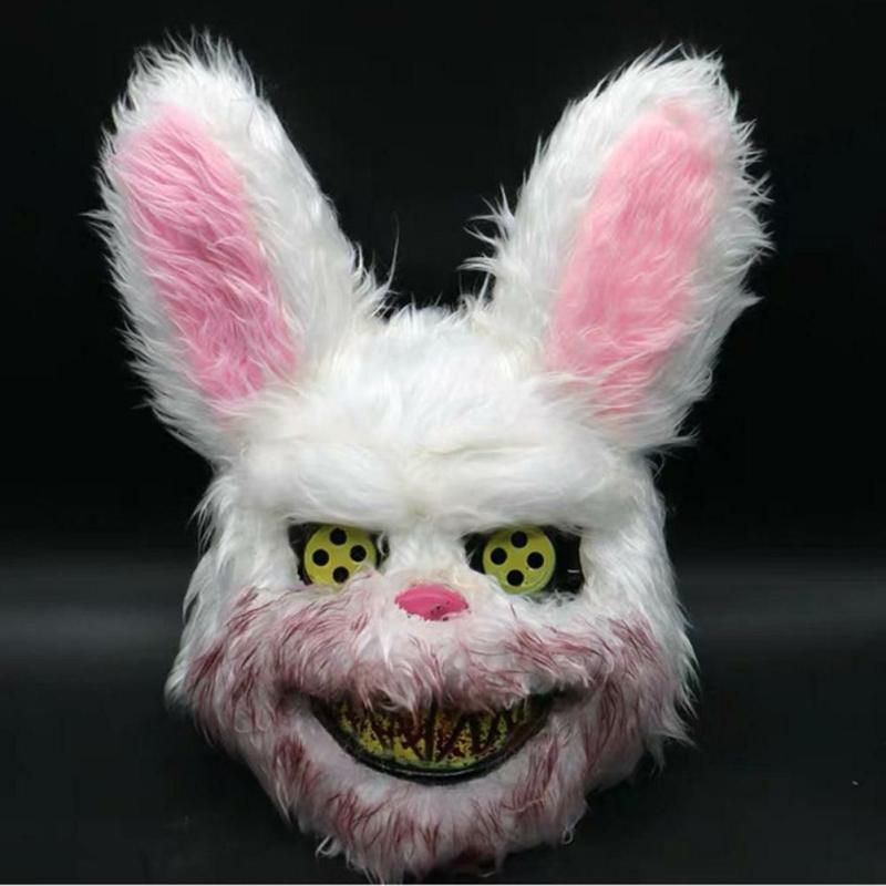 Animals Evil Bloody Bunny Rabbit Halloween Horror Mask Plush | Bunnies Animals (A-B) Animals