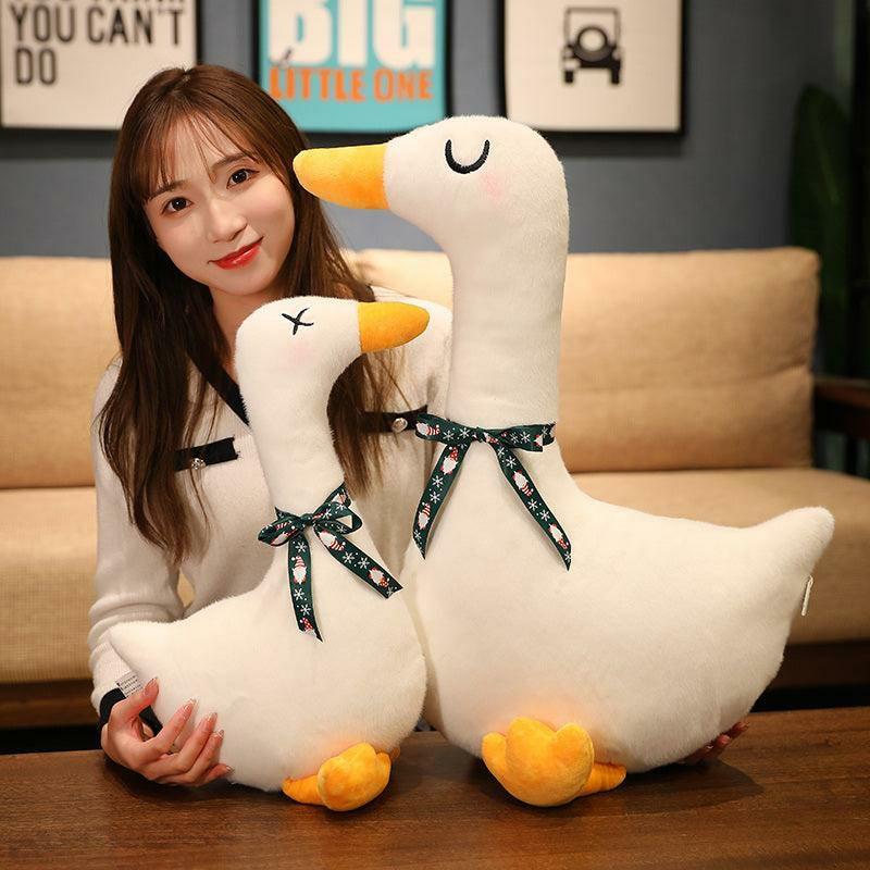 Animals Expressive White Goose Plush Toy | 27In | Geese Animals (F-H) Animals