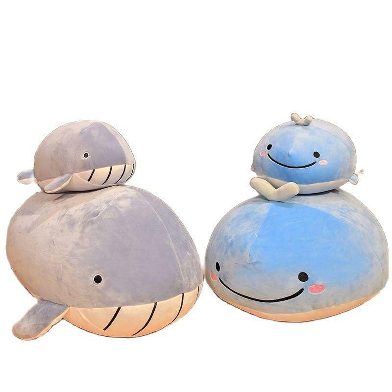 Animals Fat Whale plush toy dolphin pillow | 17In | Whales Animals (T-Z) Animals