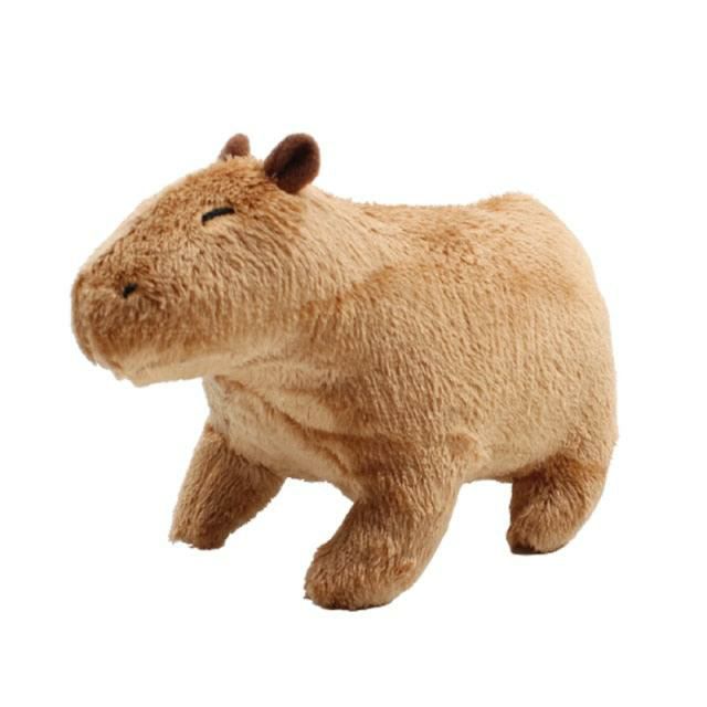 Animals Fluffy Capybara Stuffed Animal | Capybara Animals (C-E) Animals