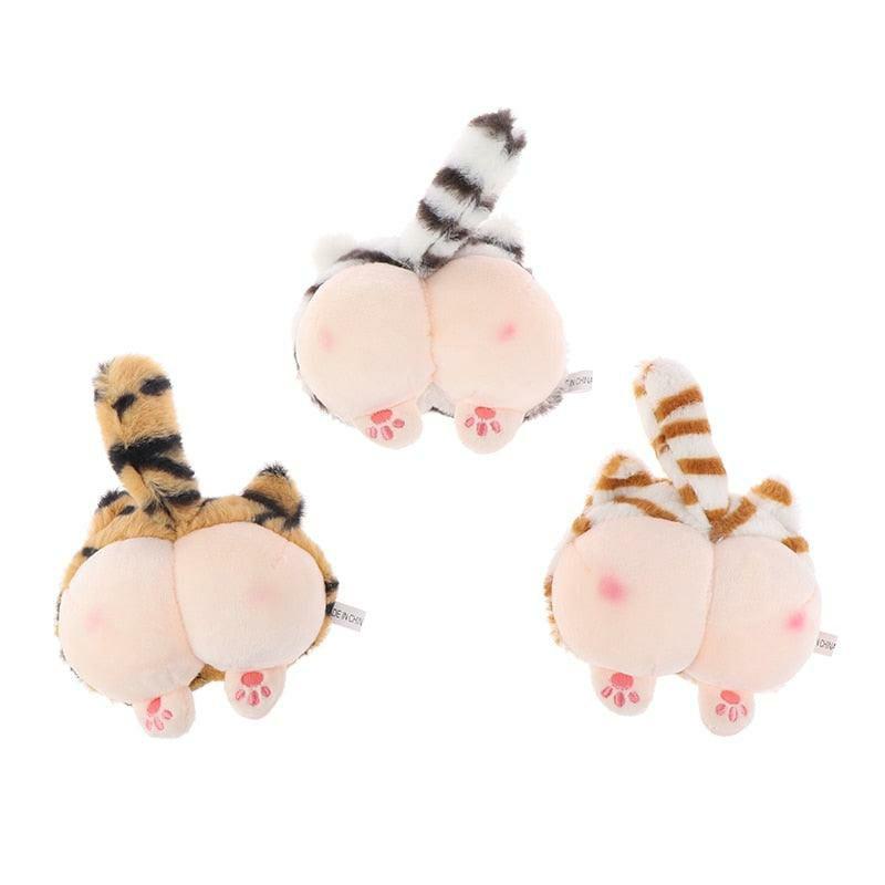 Animals Funny Corgi Cat Tiger Butt Stuffed Animals | Cats Animals (C-E) Animals