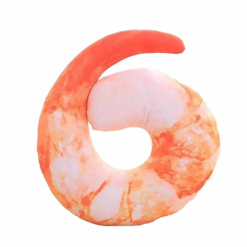 Animals Funny U Shaped Shrimp Neck Cushion Plush Toys | Shrimp Animals (S) Animals