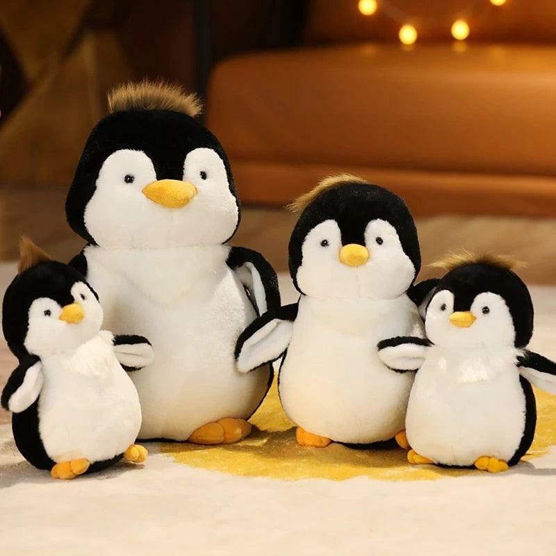 Animals Fuzzy Hair Penguin Plush Toys | 8In | Penguins Animals (P-R) Animals