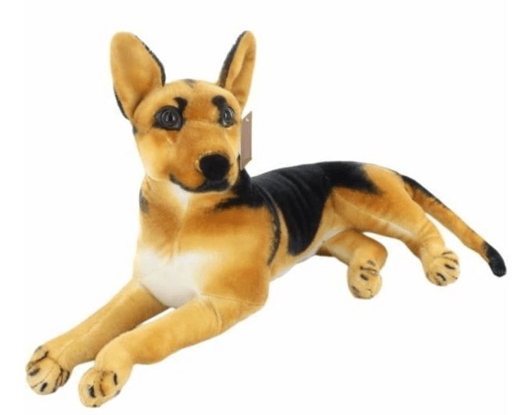 Animals German Shepherd Dog Soft Stuffed Plush Toy | 35cm | Dogs Animals (C-E) Animals