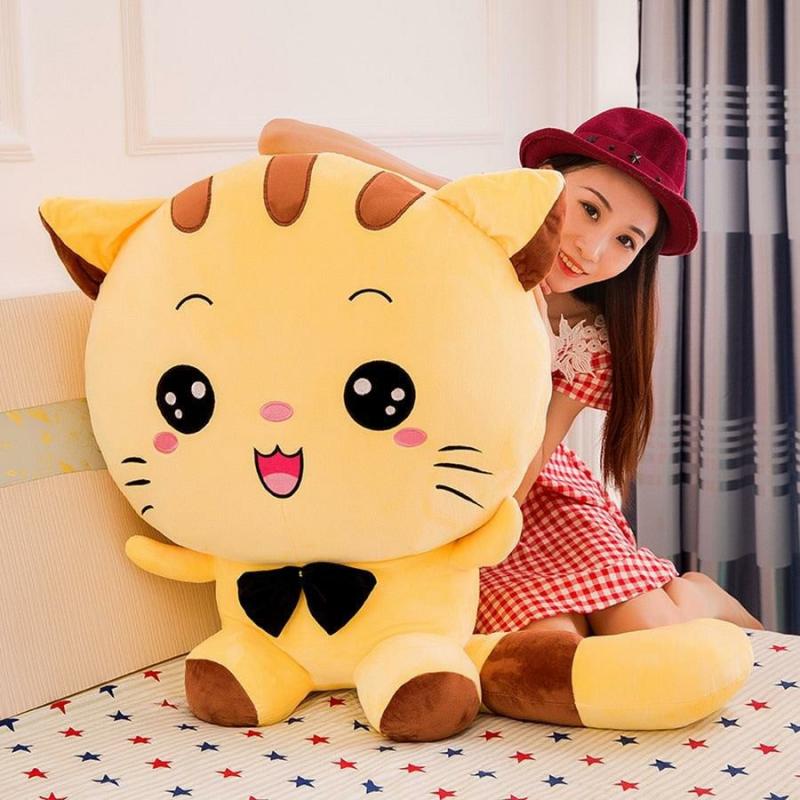 Animals Giant Cat Plush Toys Soft Stuffed Animals | 60cm | Cats Animals (C-E) Animals