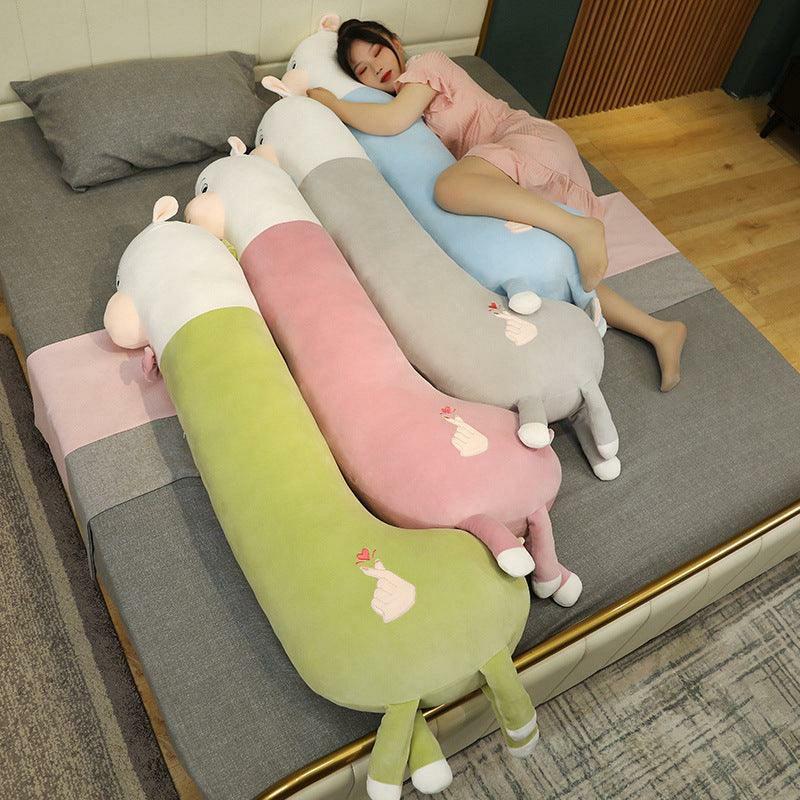 Animals Giant Four Colored Alpaca Plush Pillows | 39In | Llamas Animals (K-O) Animals