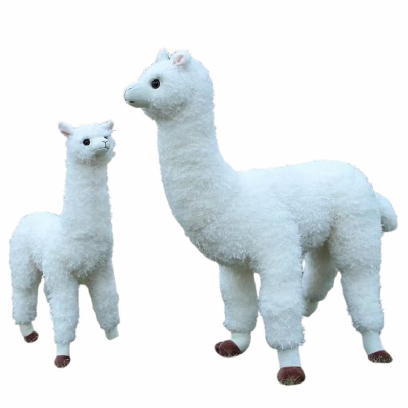 Animals Giant Lifelike Alpaca Plush Toys | 15In | Llamas Animals (K-O) Animals