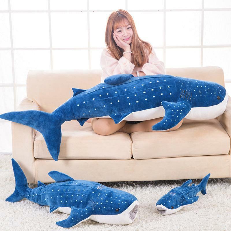 Animals Giant Spotted Blue Whale Shark Soft Stuffed Plush Toy | 55cm | Whales Animals (T-Z) Animals