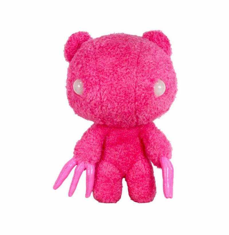 Animals Gloomy Bear Shadow Abstraction 8" Plush [PINK] | Teddy Bears Animals (T-Z) Animals