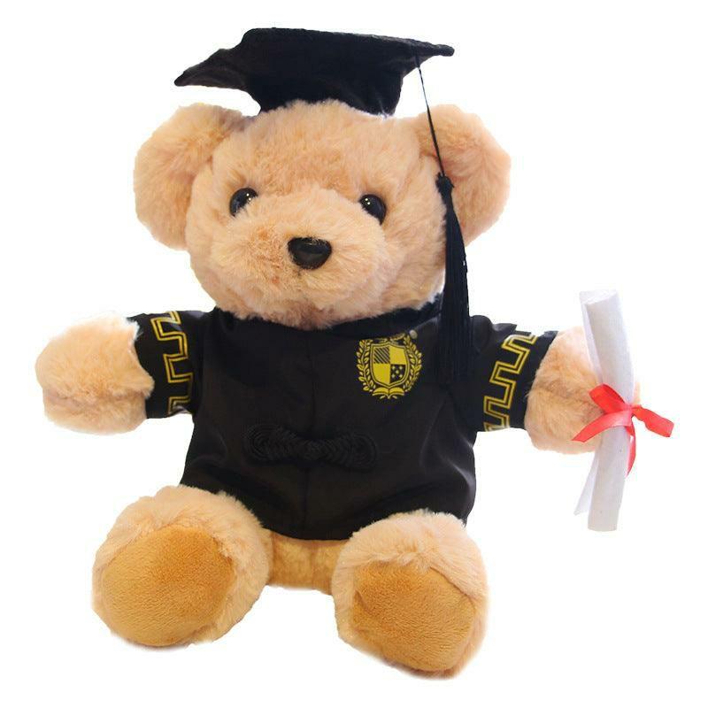 Animals Graduated Doctor Bear Doll Hooded Bear Doll Teddy Bear Plush Toy | Teddy Bears Animals (T-Z) Animals