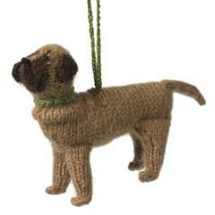 Animals Hand Knit Alpaca Wool Christmas Ornament – Mastiff Dog | Llamas Animals (K-O) Animals