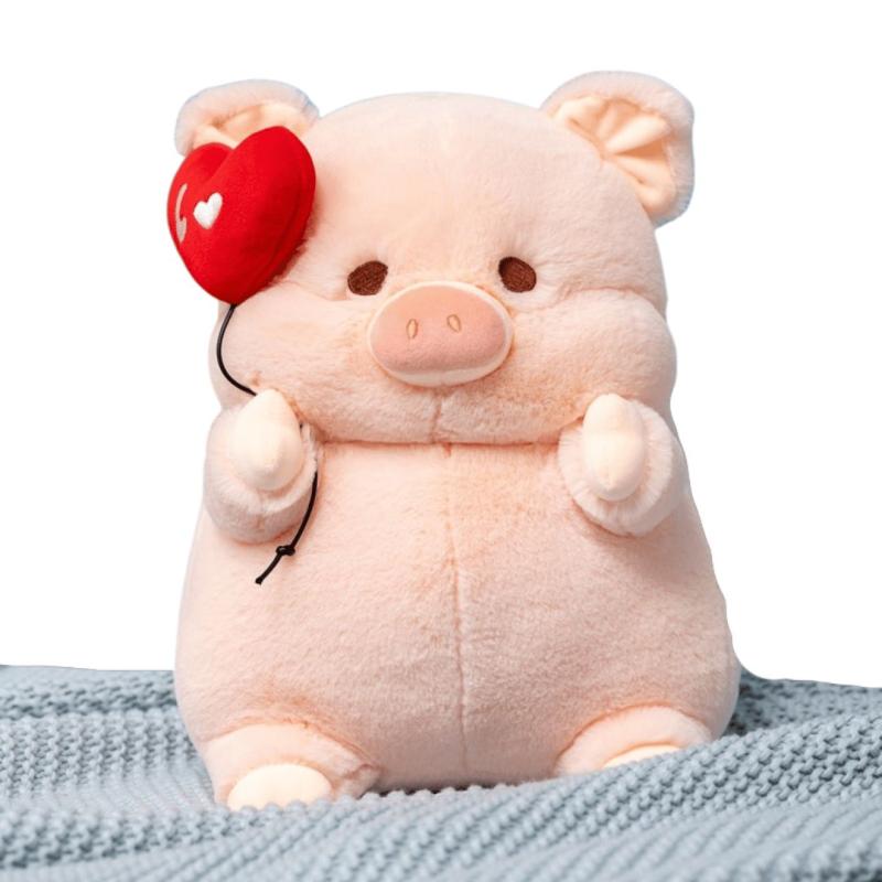 Animals Heart Balloon Flying Pig Plushie | 8In | Pigs Animals (P-R) Animals