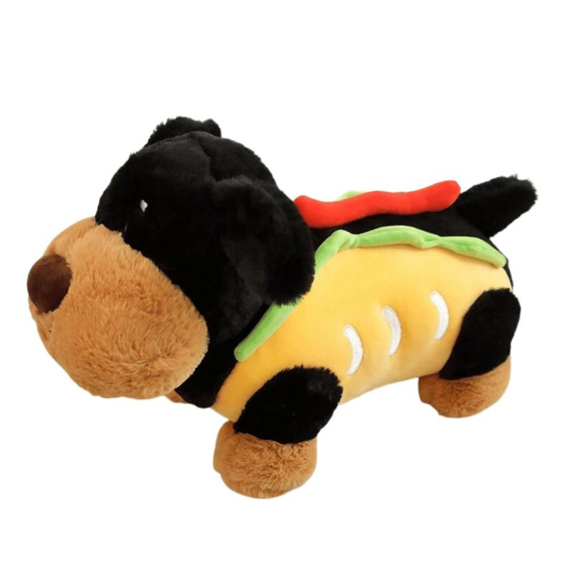 Animals Hot Dog Dachshund Plushie | 12In | Dogs Animals (C-E) Animals