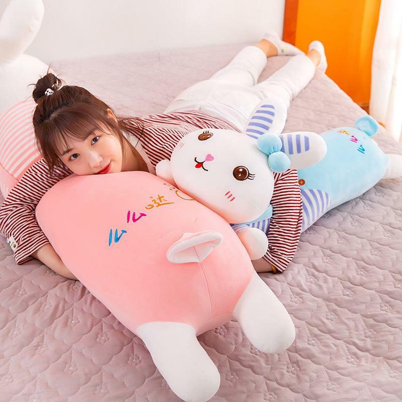 Animals Huge Long Rabbit Plush Pillow | 43In | Bunnies Animals (A-B) Animals