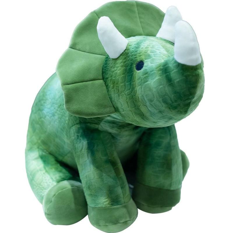 Animals Huggable Plushy Triceratops Stuffed Animal | 13In | Triceratops Dinosaurs Animals