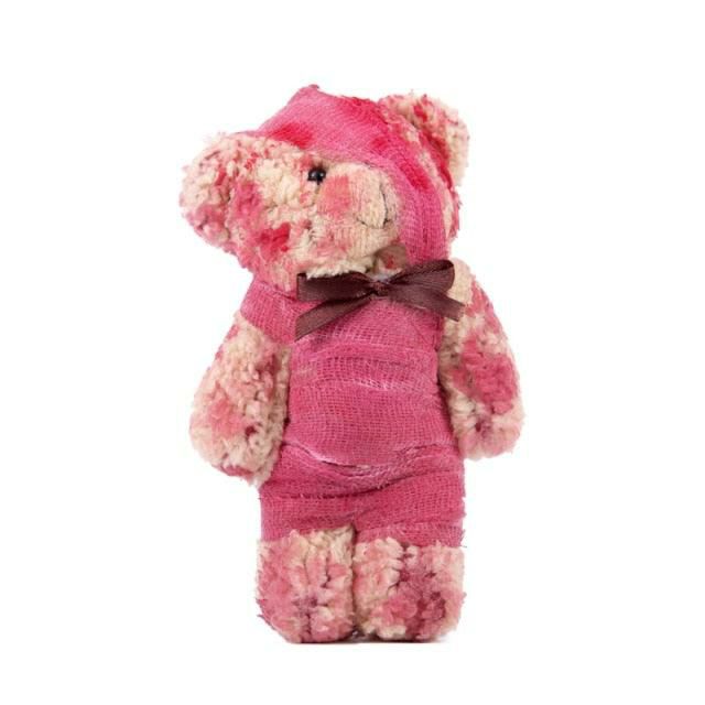 Animals Injured Teddy Bear Keychain | Teddy Bears Animals (T-Z) Animals