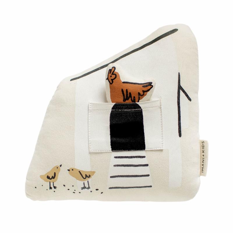 Animals interactive chicken coop pillow | Chicken Animals (C-E) Animals