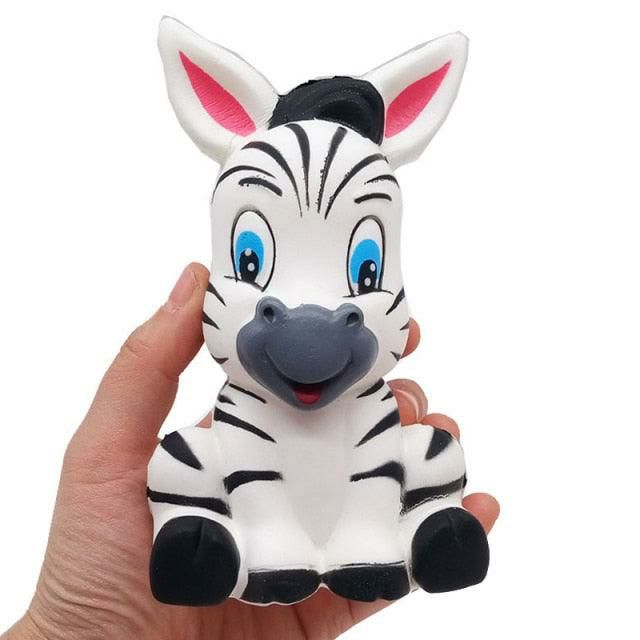 Animals Jumbo Slow Rising Zebra Squishies | Zebras Animals (T-Z) Animals