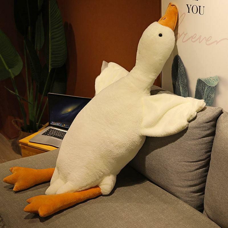 Animals Kawaii Big Goose Plush Pillow | 51In | Geese Animals (F-H) Animals