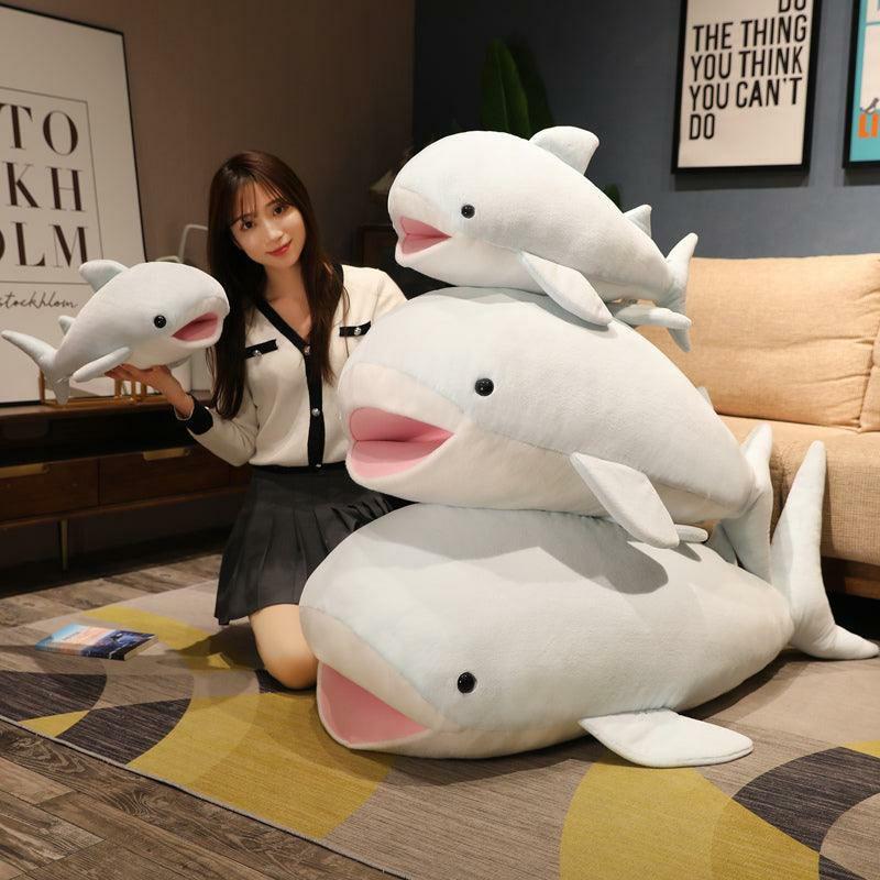 Animals Kawaii Cartoon Whale Hug Pillows | 47In | Whales Animals (T-Z) Animals