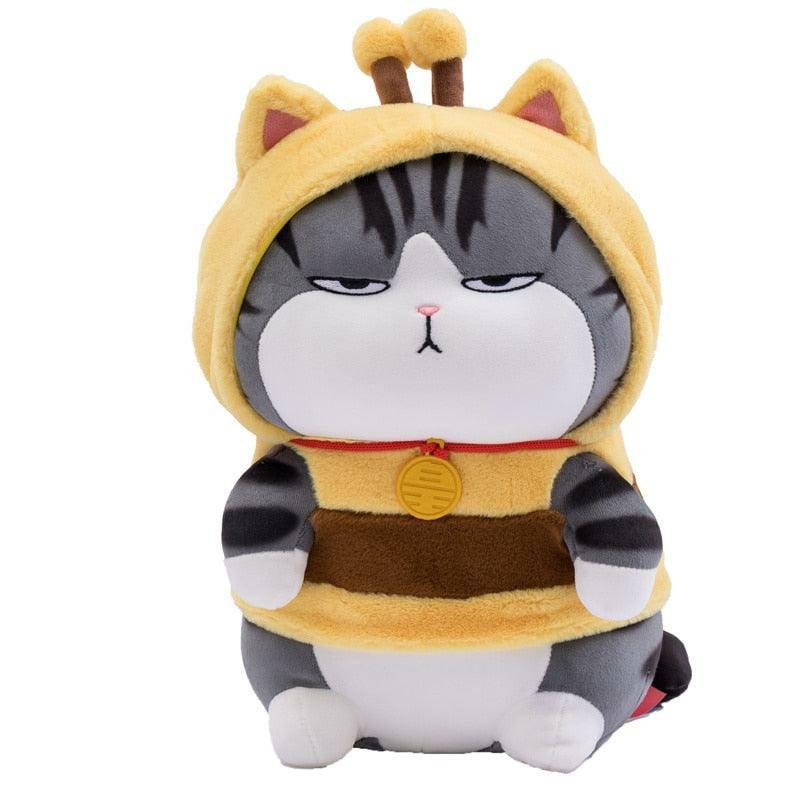 Animals Kawaii Cat Dressed as a Pug Plush Toy | 16In | Pugs Animals