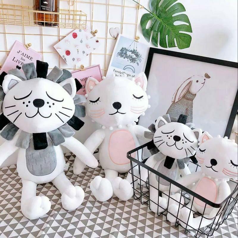 Animals Kawaii Cat & Lion Plush toys | 23In | Lions Animals (K-O) Animals