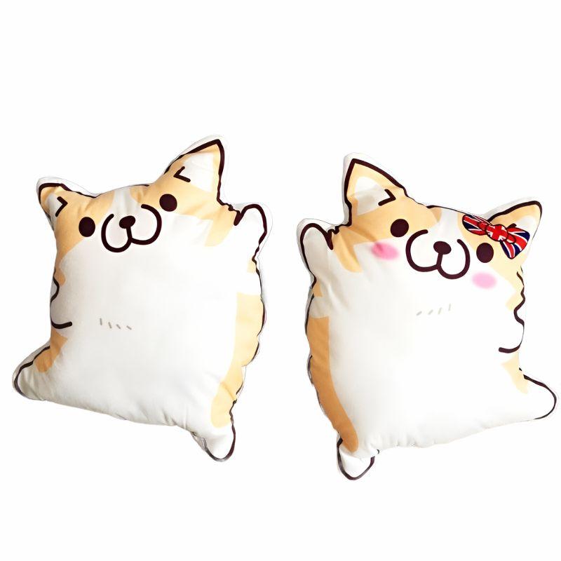 Animals Kawaii Dancing Corgi Pillows | 45 x 35cm | Dogs Animals (C-E) Animals