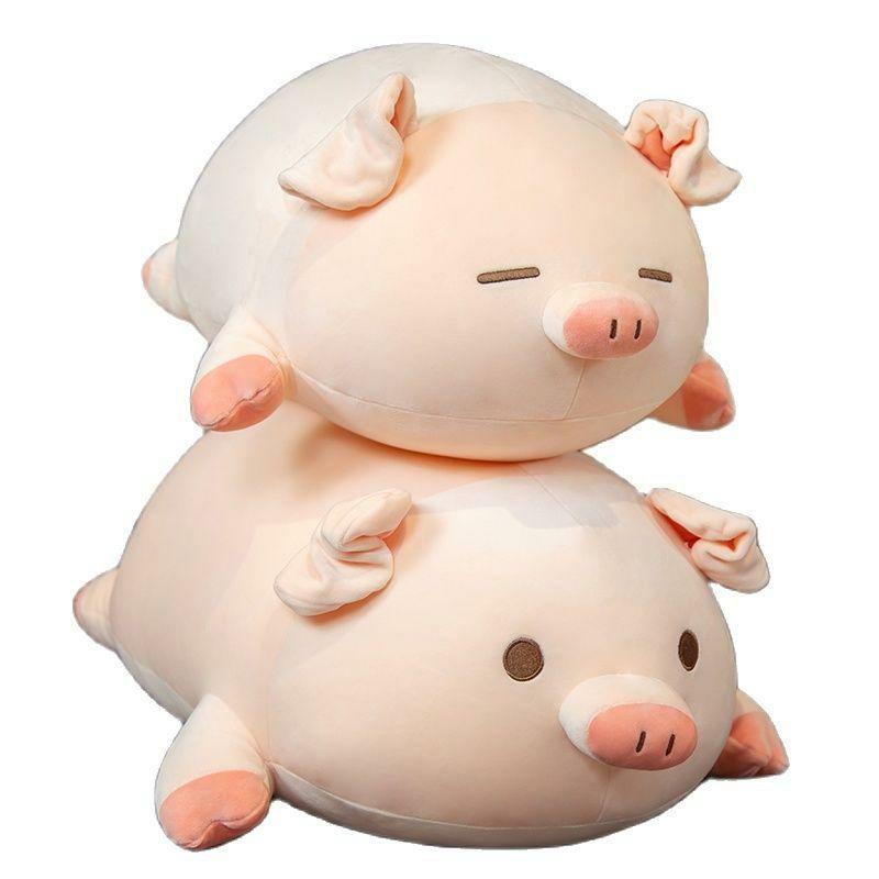 Animals Kawaii Fat Pig Stuffed Animal Plush Toys (2pcs) | 14In | Pigs Animals (P-R) Animals