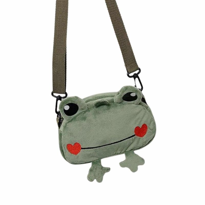 Animals Kawaii Frog Crossbody Bag | Frogs Animals (F-H) Animals