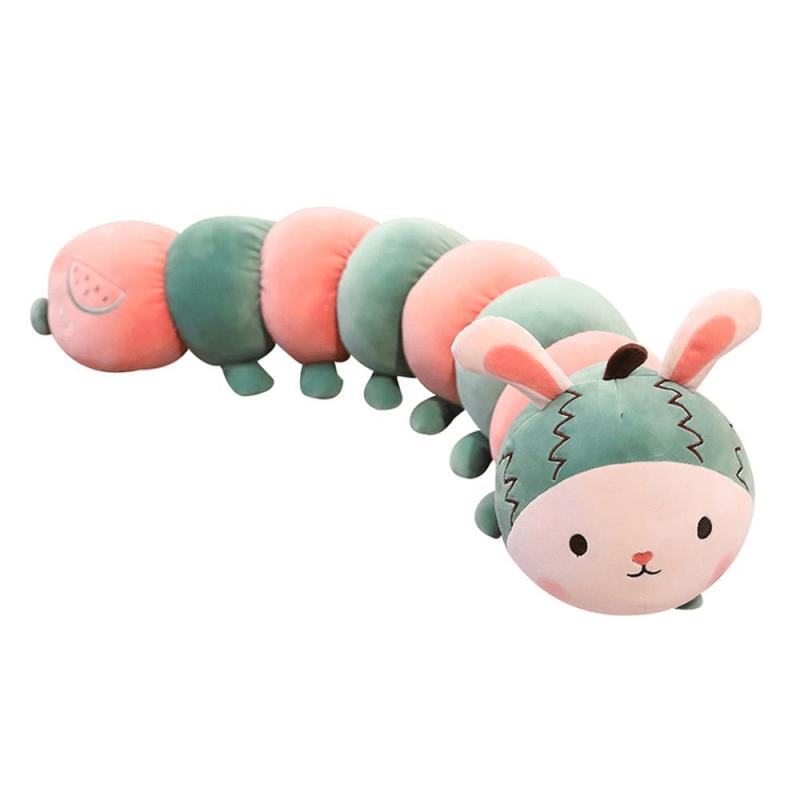 Animals Kawaii Fruit Caterpillar Plush Pillows | 47In | Cats Animals (C-E) Animals