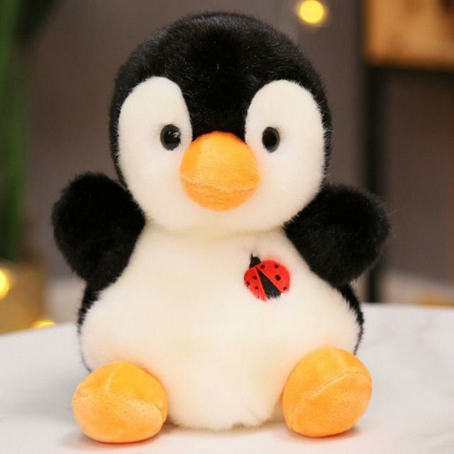 Animals Kawaii Ladybug-Heart Penguin Sitting Animal Plushies | Penguins Animals (P-R) Animals