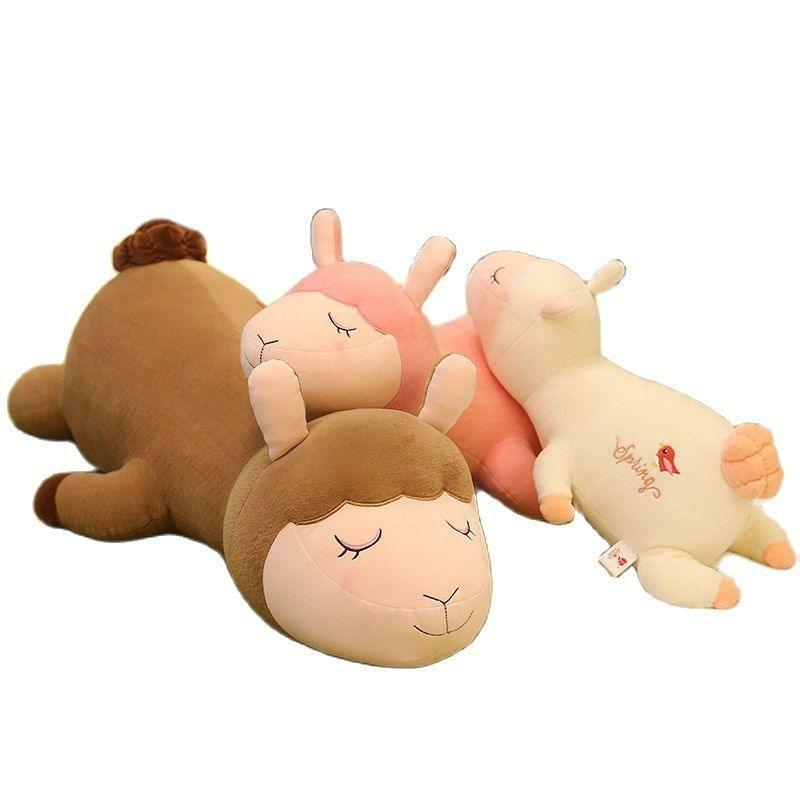 Animals Kawaii Laying Down Alpaca Plush Toys | 19In | Llamas Animals (K-O) Animals