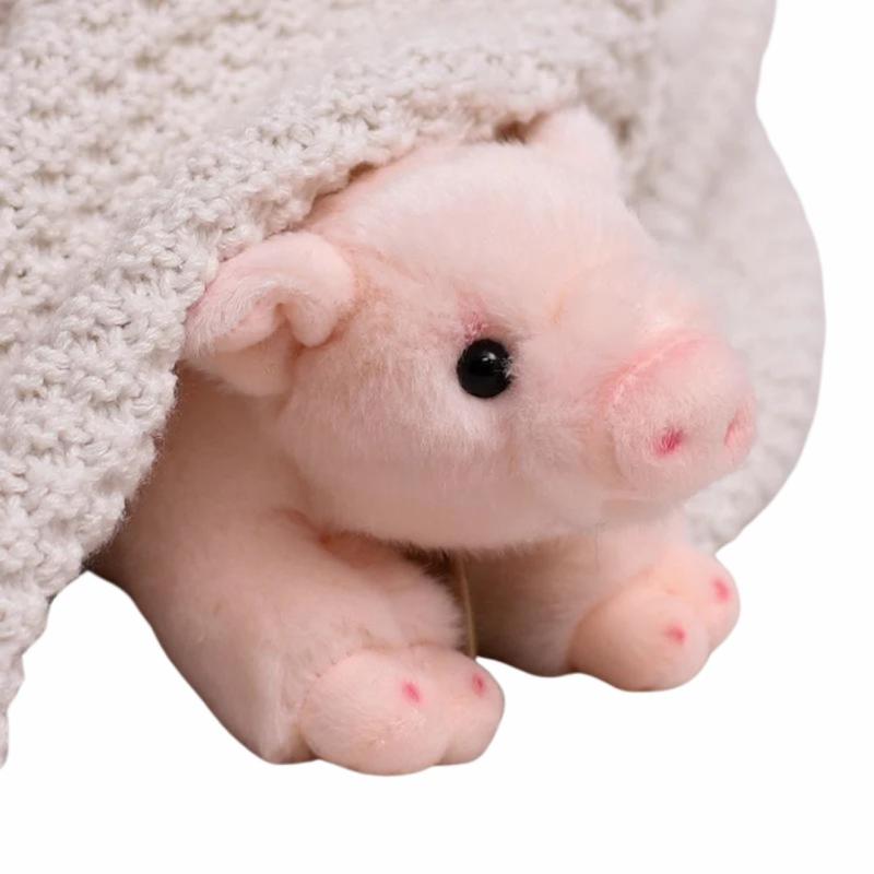 Animals Kawaii Mini Piggy Plushie | 4In | Pigs Animals (P-R) Animals