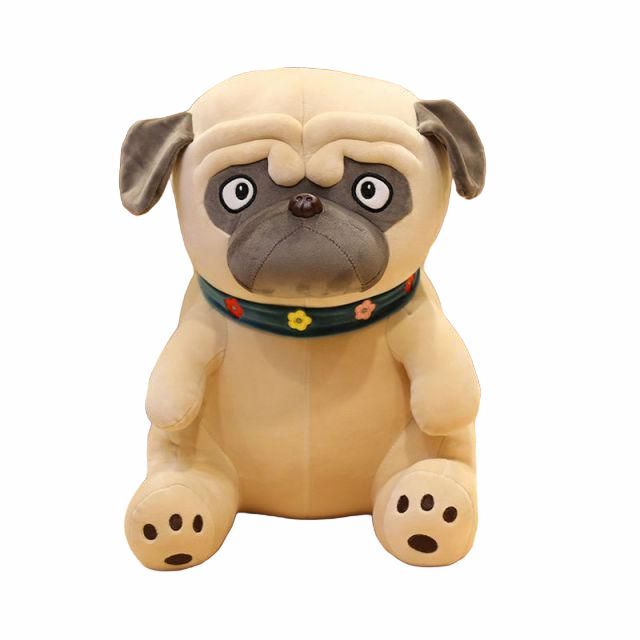 Animals Kawaii Pug Dog Plush Toy | 25cm | Pugs Dog Breeds Animals