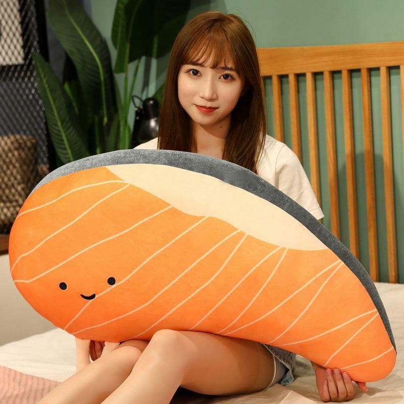 Animals Large Salmon Sushi Rest Pillows | 31In | Fish Animals (F-H) Animals