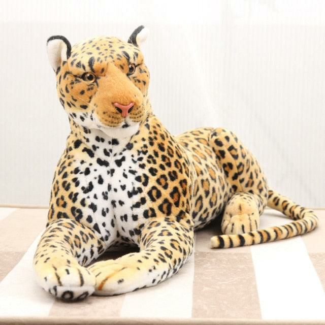 Animals Life Size Realistic Leopard Stuffed Plush Toys | 58cm | Leopards Animals (K-O) Animals