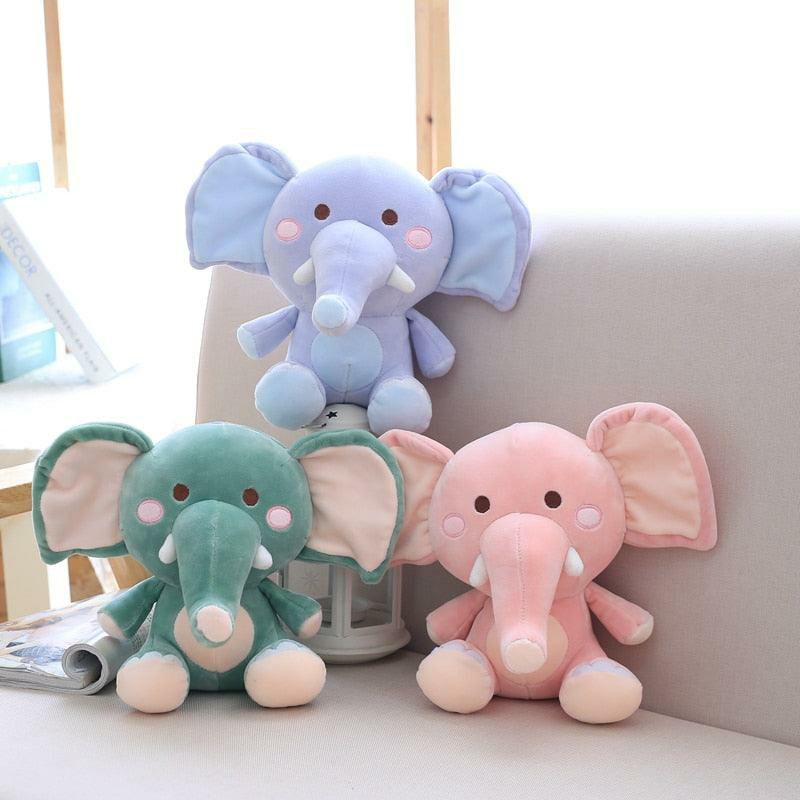 Animals Little Sitting Elephant Stuffed Animals | 8In | Elephants Animals (C-E) Animals