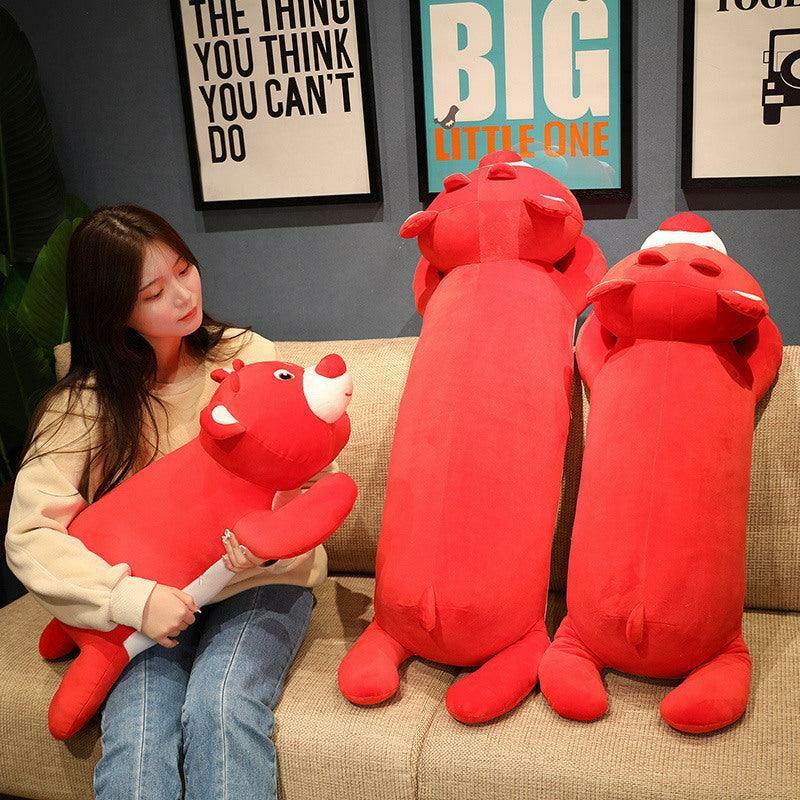 Animals Long And Lovely Pink Bear Plush Pillows | 39In | Teddy Bears Animals (T-Z) Animals