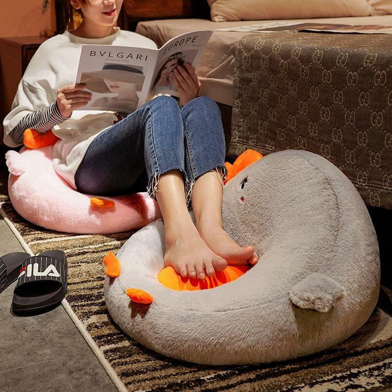 Animals Lovely Mini Futon Swan Sitting Pillows | 19In | Swan Animals (S) Animals