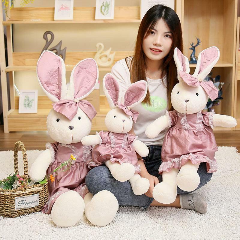 Animals Lovely Rabbit In Skirt Plush Toys | 21In | Bunnies Animals (A-B) Animals