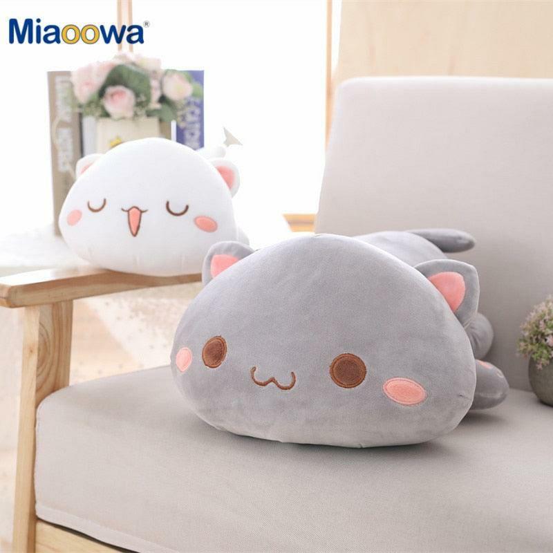 Animals Lying Cartoon Cute Cat Kawaii Animal Pillow Plush Stuffed Toy | 50cm | Cats Animals (C-E) Animals