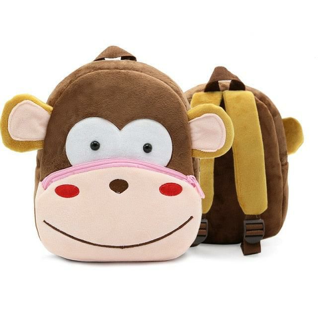 Animals Manny the Monkey Plush Backpack for Kids | Monkeys Animals (K-O) Animals