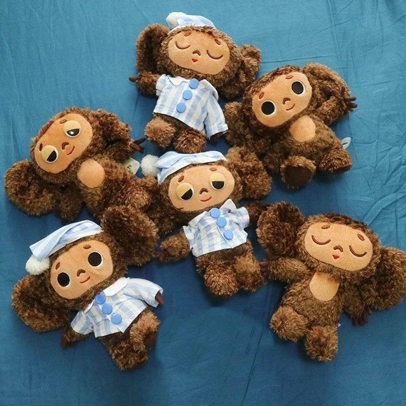 Animals Monkey Cheburashka Plush Toys | 7In | Monkeys Animals (K-O) Animals