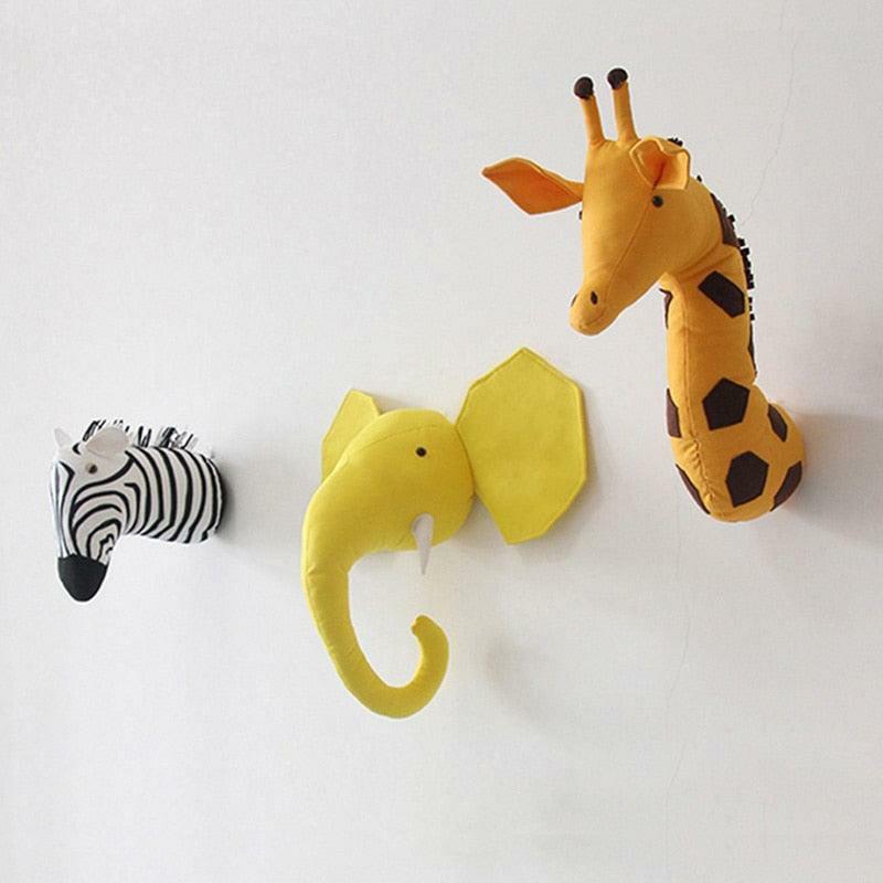 Animals Nordic Stuffed Animal Head Wall Decoration | Deer Animals (C-E) Animals