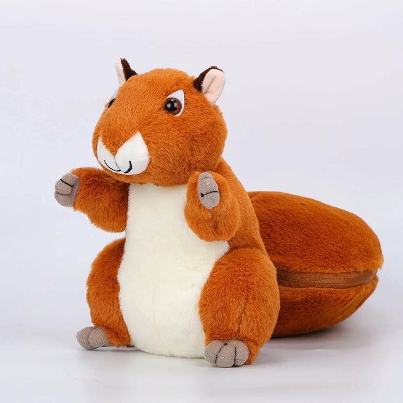 Animals Nutty Nibbler Squirrel Plushie | 8In | Squirrel Animals (S) Animals