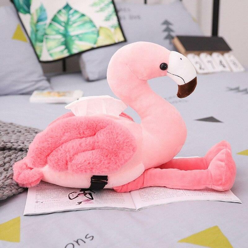 Animals Pink Flamingo Tissue Box Cover, Flamingo Car Tissue Cover | Flamingoes Animals (F-H) Animals