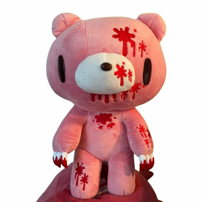 Animals PINK Standing Very Bloody Gloomy Bear 18" Plush | Teddy Bears Animals (T-Z) Animals