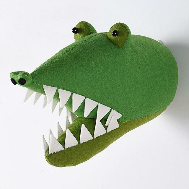 Animals Plush Crocodile Animal Trophy Head Wall Mounts | Crocodiles Animals (C-E) Animals